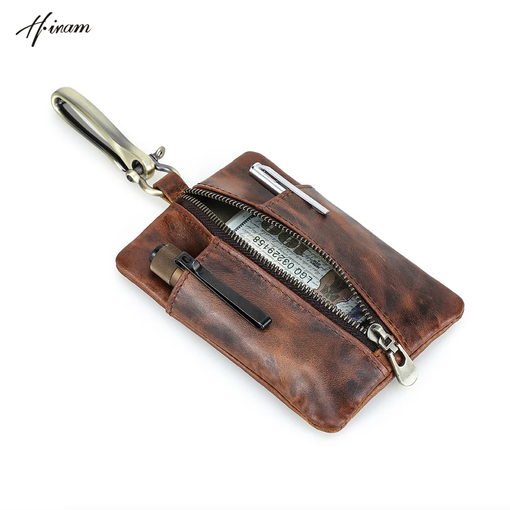 Hiram Tactical EDC Molle Pouch Mini Wallet Card Key Belt Waist Pack Camping Hiking Hunting Outdoor Coin Purse