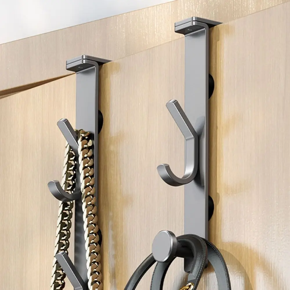 Adjustable Wall Mounted Door Hooks for Clothes and Bags