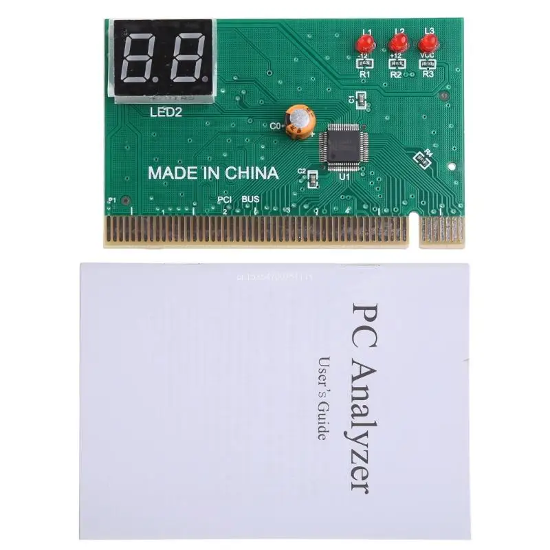 

PCI LPC Multi Use Diagnostic Card LED PC Motherboard Debug Analyzer Dropship