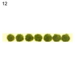 Artificial Grass Tufts for Wargaming Scenery and DIY Projects (12 - 1 Set as pic)