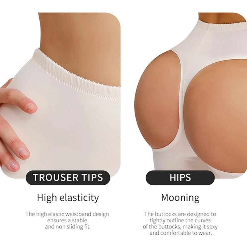 Hourglass Body Shorts With Seamless Butt Shaper, Hip Enhancer, And