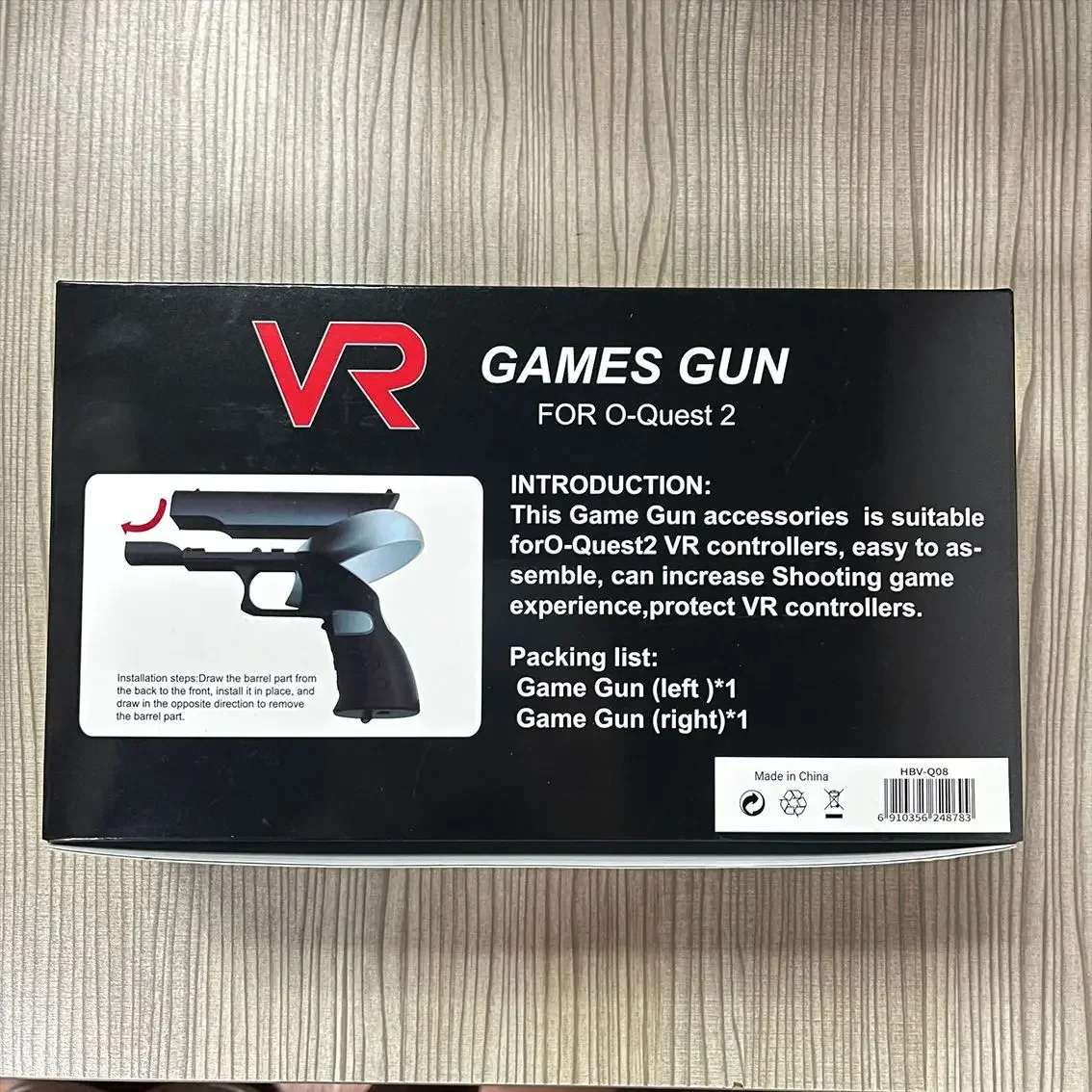 NEW IPLAY HBV-Q08 For Meta quest 2 VR game controller shooting stock For Oculus quest2 VR game stock