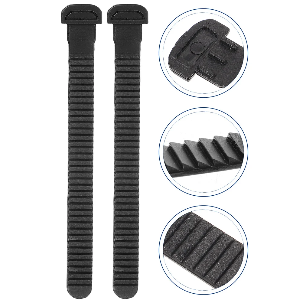 Speed ​​skating Straps Roller Skate Shoe Supplies Plastic Buckle Skates Ice Accessories Pvc Replacement Tool 4 Pcs