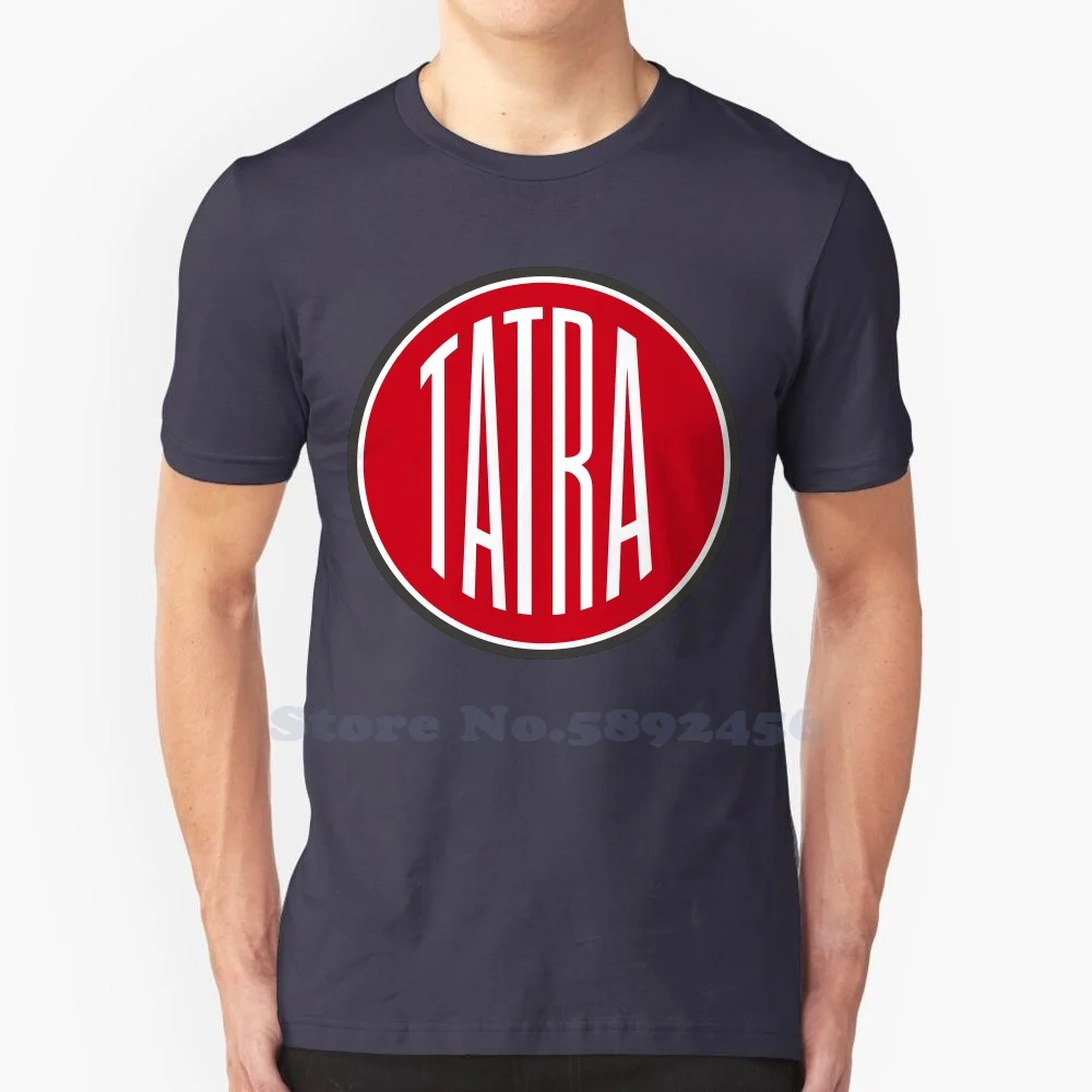 

Tatra Trucks A.S Casual Streetwear Print Logo T-shirt Graphic 100% Cotton Large Size Tee