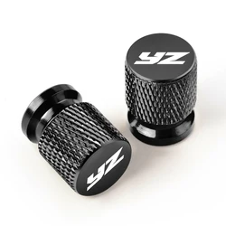 2PCS Aluminum Motorcycle Tire Valve Caps - Dustproof Universal Fit (Black)