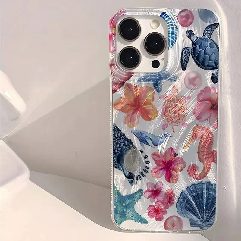 Clear Jellyfish Marine Life Phone Case