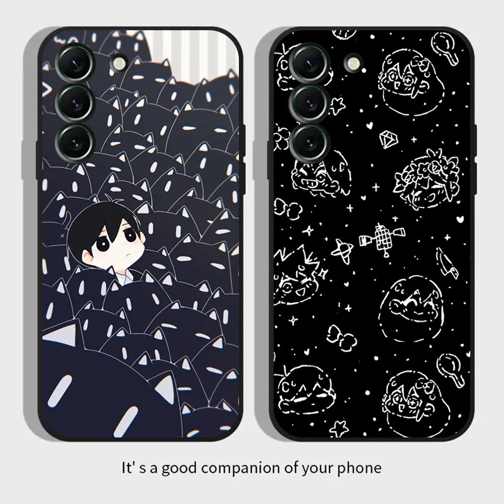 Custodia Per Telefono Game O-Omori Per Samsungs23,S22,S21,S20 Ultra Pro S10,S30Plus,20 Cover Ultra Nera