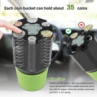 Car Piggy Bank Large Capacity Money Storage Safe Plastic Coin Storage Box Euros Dollar Organizer Container Wallet Kid Toys Gift 1