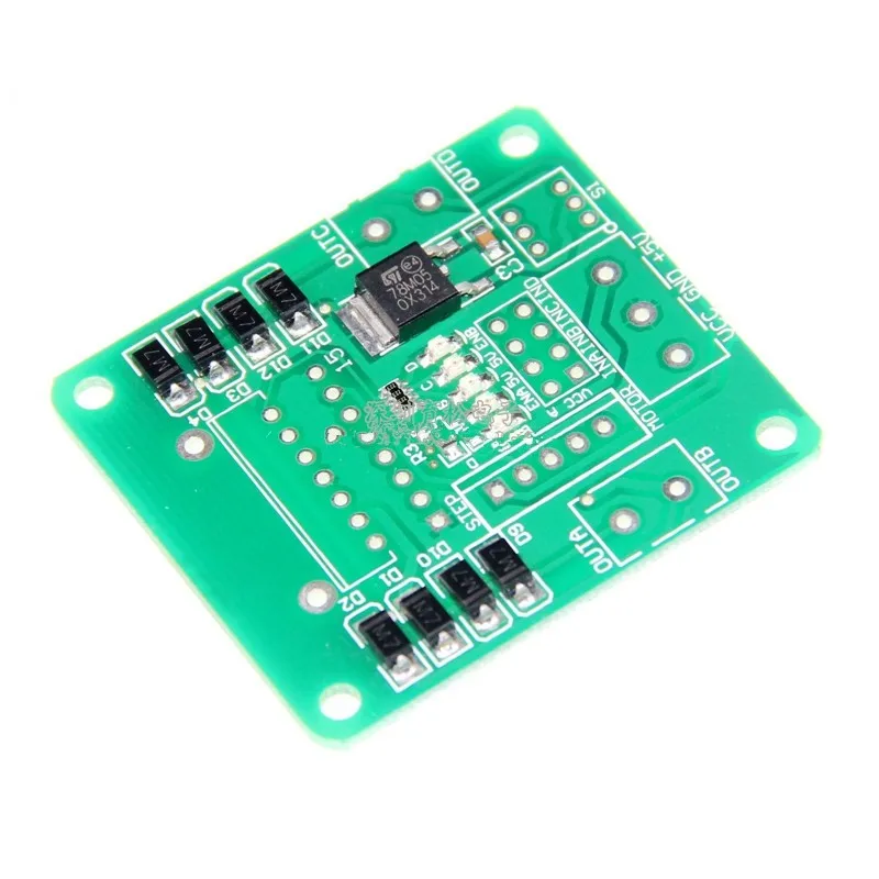 I Componenti Smd Della Scheda Pcb Sono Stati Incollati L298N Motor Drive Module Stepping Robot Intelligence