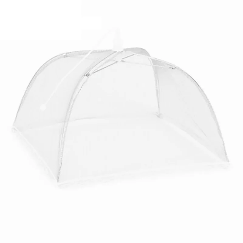 Food Cover Meal Gadgets Anti Fly Mosquito Mesh Reusable BBQ Lace Table Kitchen Style Umbrella Picnic Cooking Tools 1PC