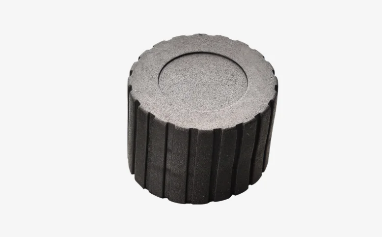 FeiYeup 2Pcs Fitness Equipment End Caps Square End Covers Replacement Foot Covers Protectors Gym Equipment Accessories Enduring Hose Sleeve