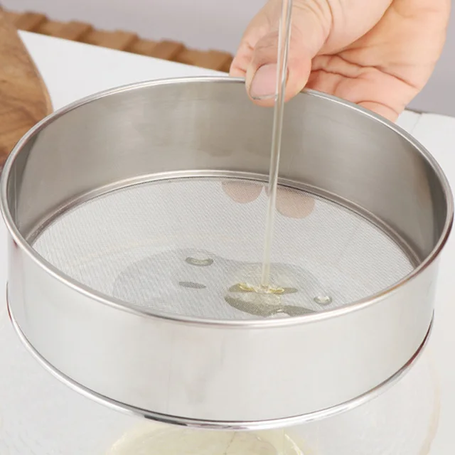 Setaccio Farina Inox 250 G Spargi Zucchero A Velo Acciaio - 6