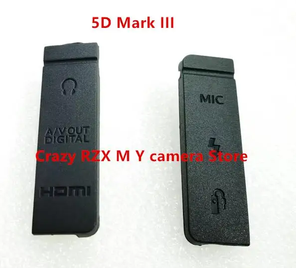 

NEW USB/HDMI DC IN/VIDEO OUT Rubber Door Bottom Cover For Canon 5D Mark III / 5DIII / 5D3 Digital Camera Repair Part