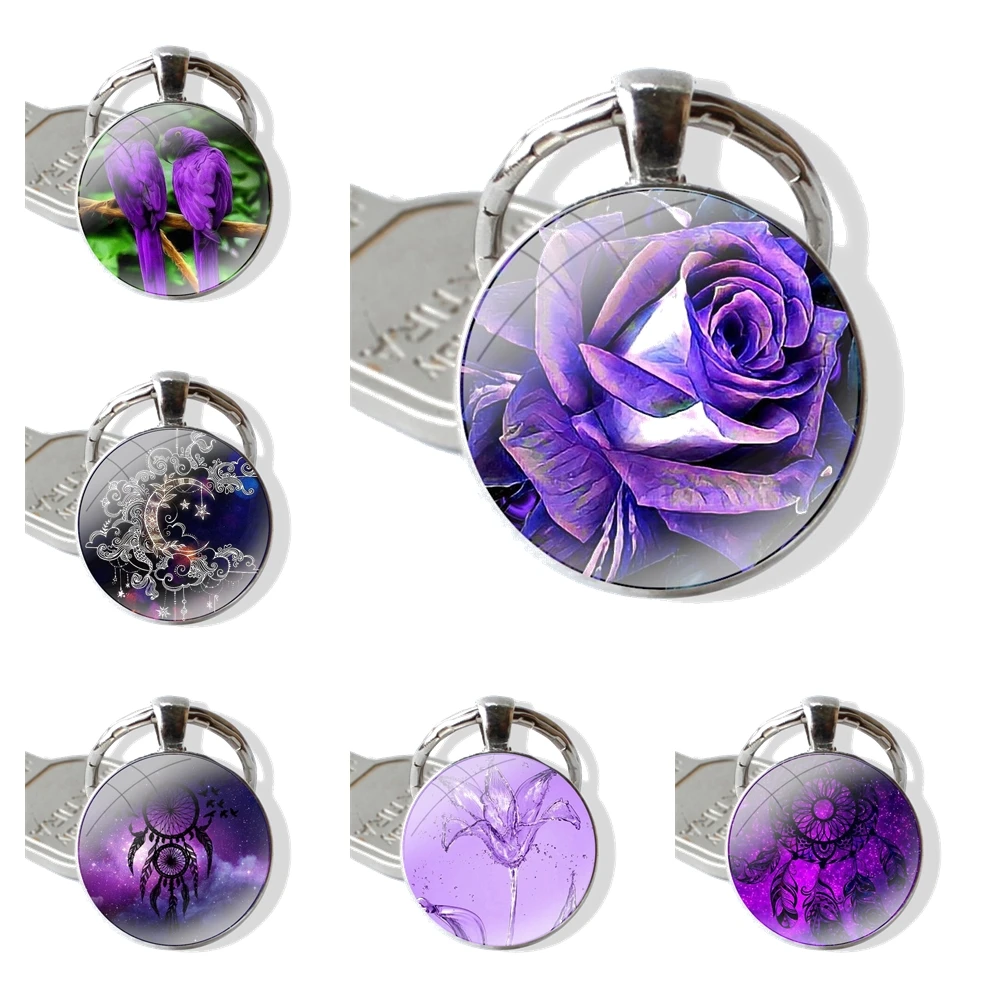 

Брелок для ключей infinity on purple