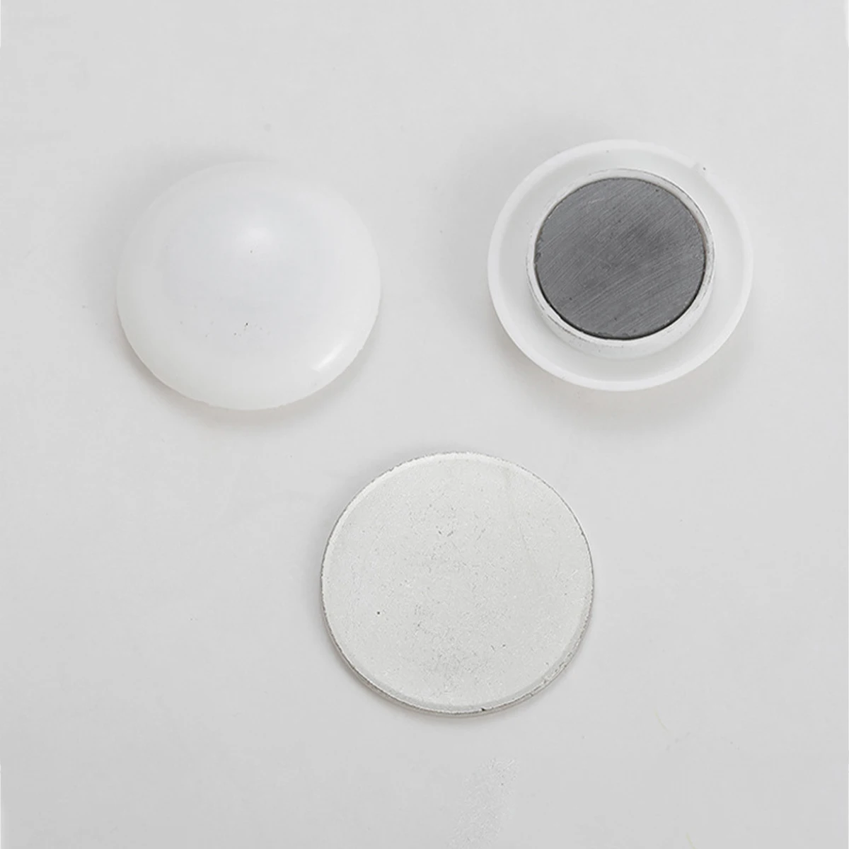 Magnetic Silicone-Coated Rustproof Shower and Outdoor Curtain Weights, 6-Pack Heavy Duty