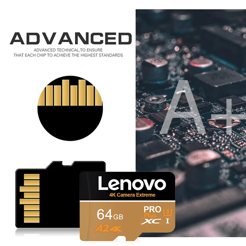 레노버 고속 카드 512GB 게임 SD 메모리 카드 256GB 마이크로 TF SD 카드 128GB 64GB 비디오 TF 카드 카메라 감시 장치용