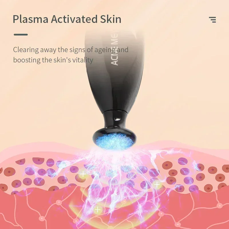Home Beauty Device Anti Acne Cleaning Ozone Plasma Skin Rejuvenation Care Facial Beauty Device Caneta Jato De Plasma Hifu