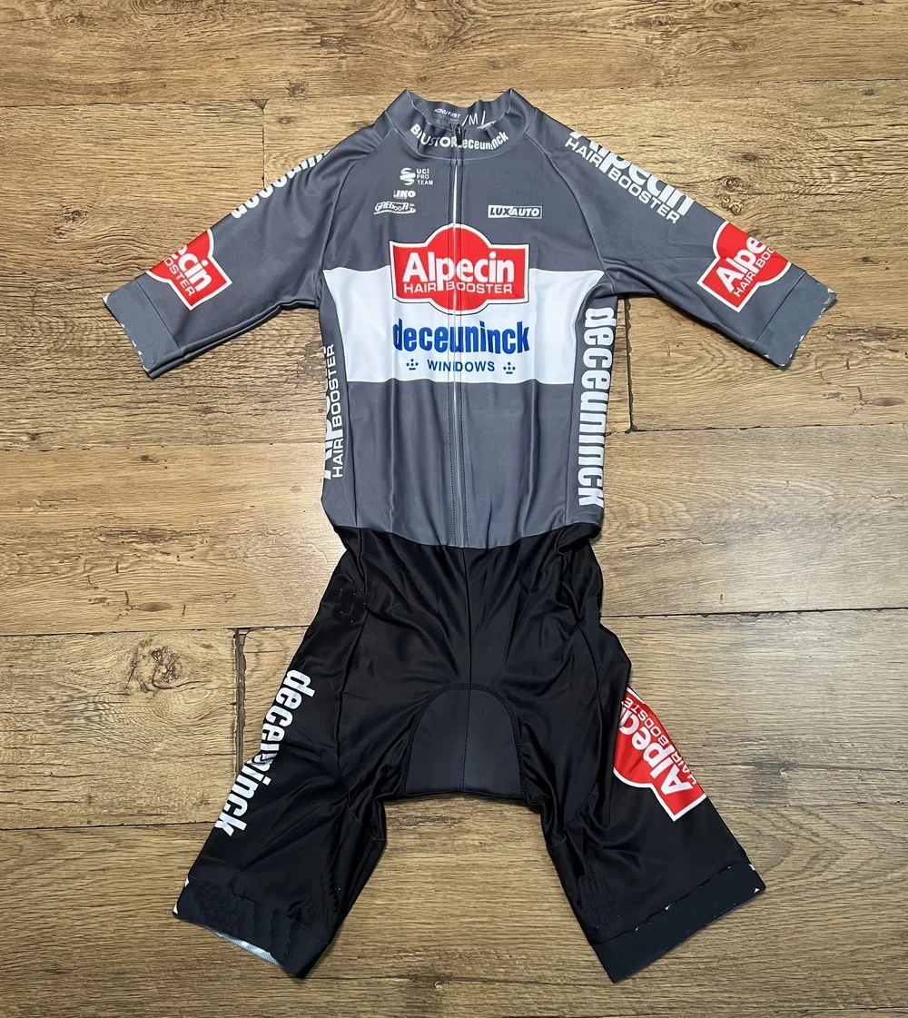 支給品 Alpecin Deceuninck スキンスーツ　アルペシン　ワンピ 支給品 Alpecin Deceuninck スキンスーツ アルペシン ワンピ