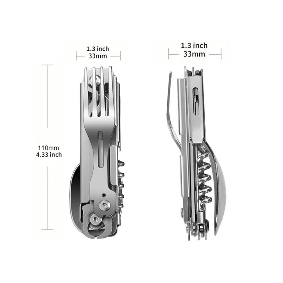 6-in-1 Camping Cutlery Set 4