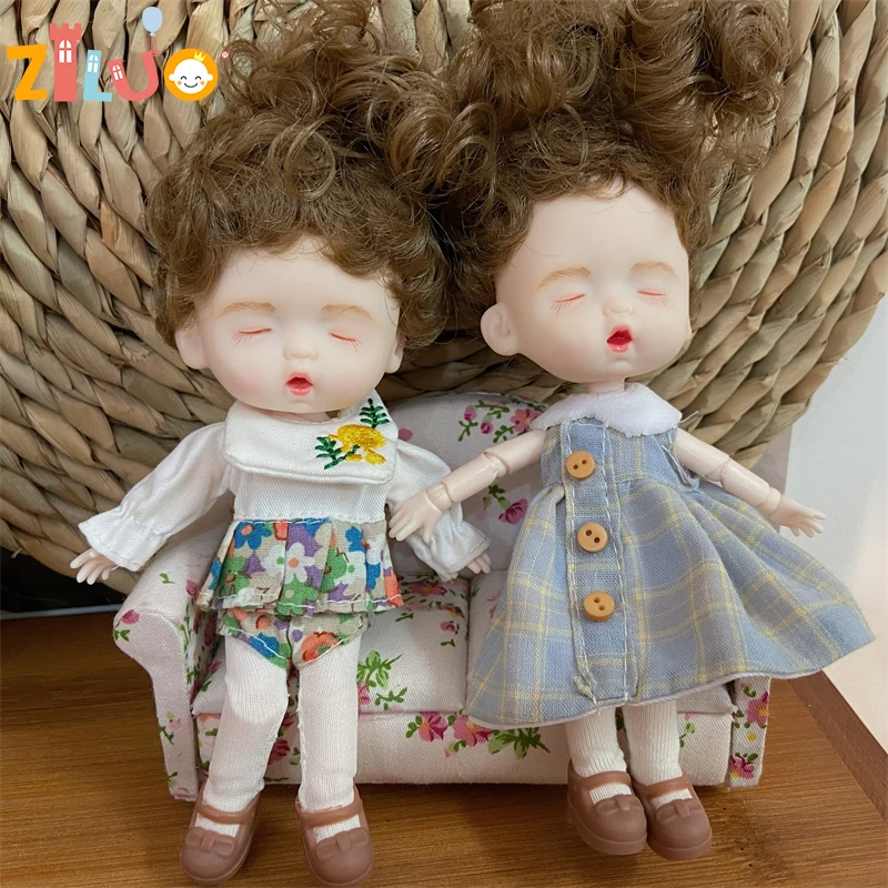 ボトムス apolina 12-18m 1/12 Bjd Doll 12cm Ob11 Doll Princess Dress Up Cute Dolls 20