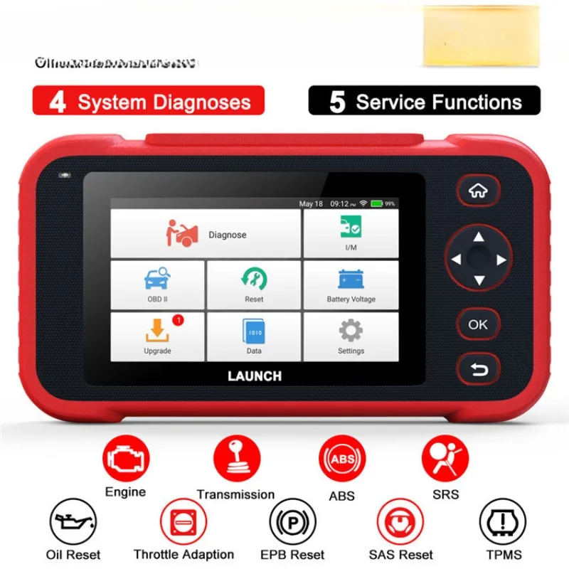 

X431 Crp129 Upgraded Crp129i Car Fault Detector Overseas Multi-Language