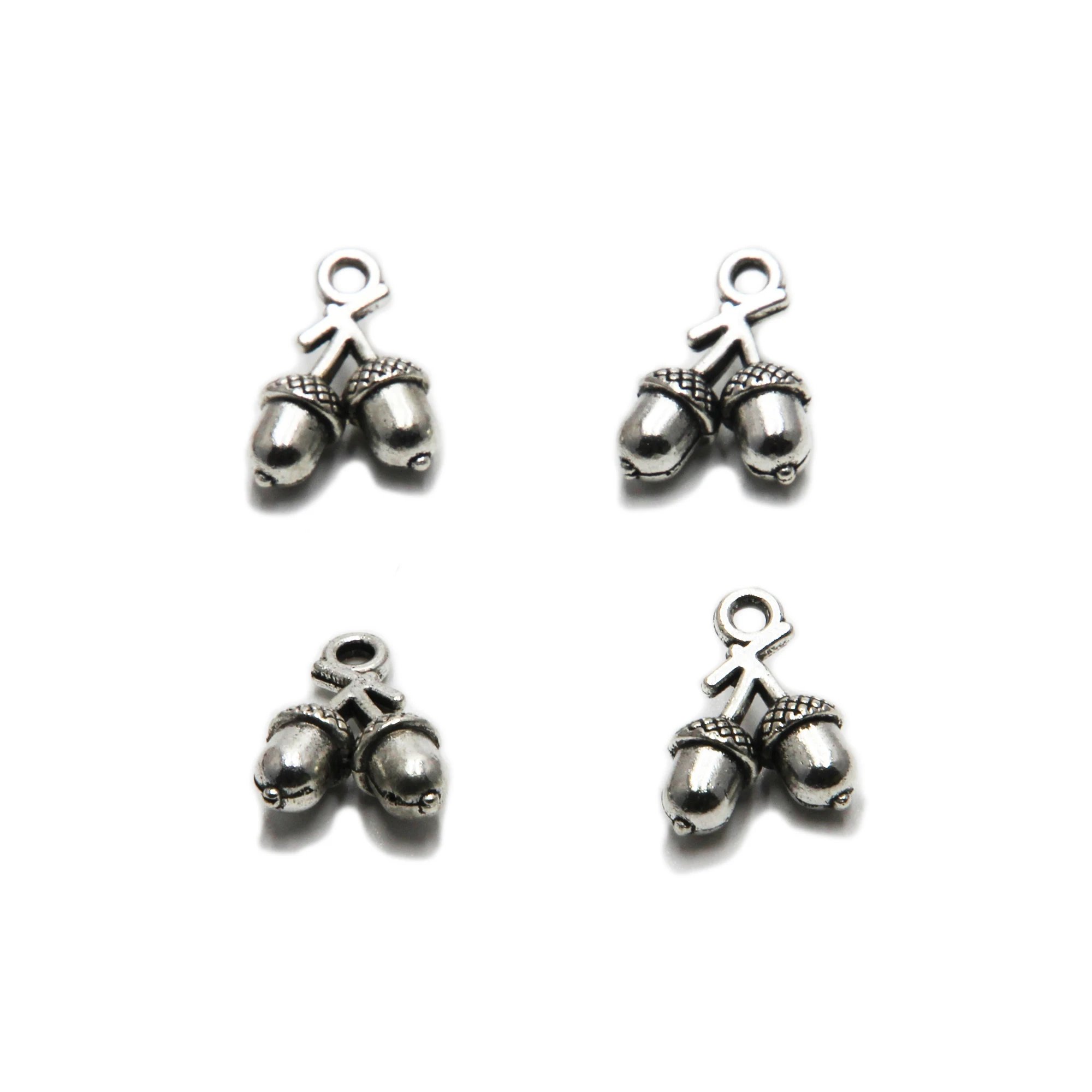 

30 шт., тибетские Подвески из цинкового сплава, 14 х11 мм