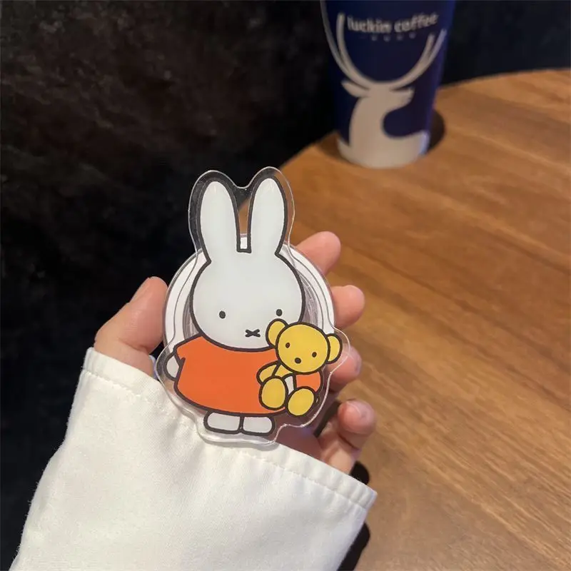 Kawaii Miffy Magnetic Airbag Phone Holder - Extendable Gift Toy