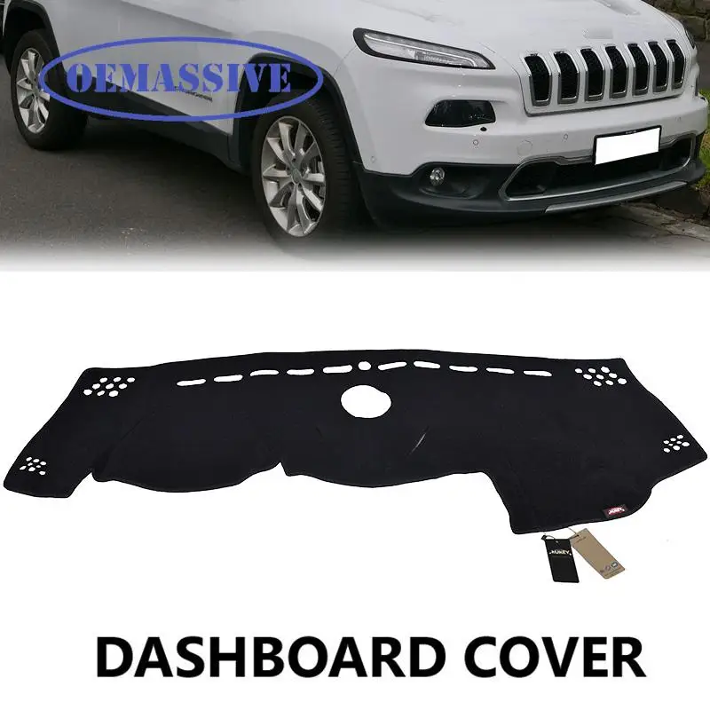 Alfombrilla De Panel De Instrumentos A Prueba De Rayos UV Para Jeep
