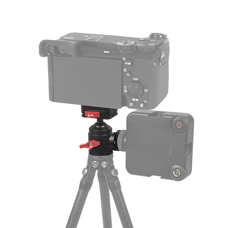 Aluminum Tripod Mount with 360 Rotation for Camera