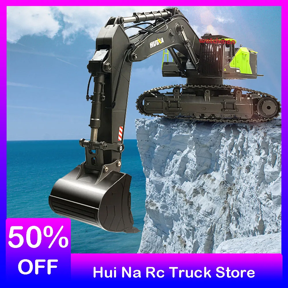 Huina 1593 1/14 Rc Truck Remote Control Excavator Radio Controlled Car