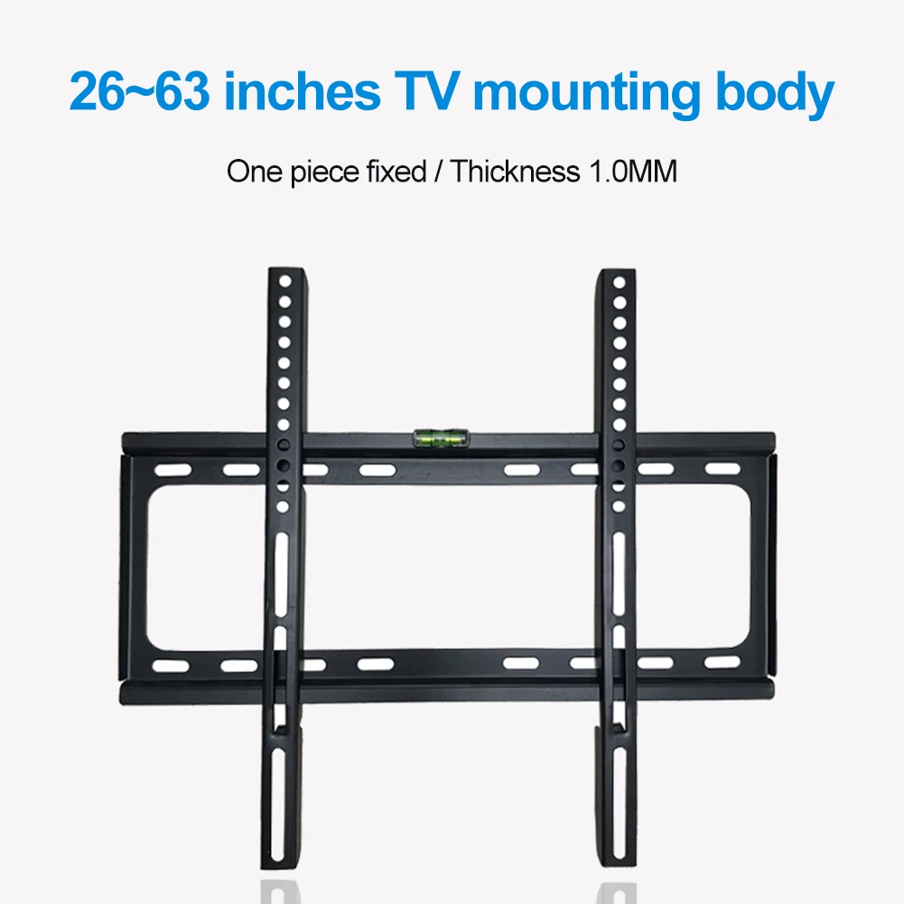 TV Wall Mount Monitor Holder Universal Low Profile Flat Adjustable Rack for LCD LED Screen 26-63inch,tv wall mount bracket,monitor holder stand,monitor holder mount,tv wall mount