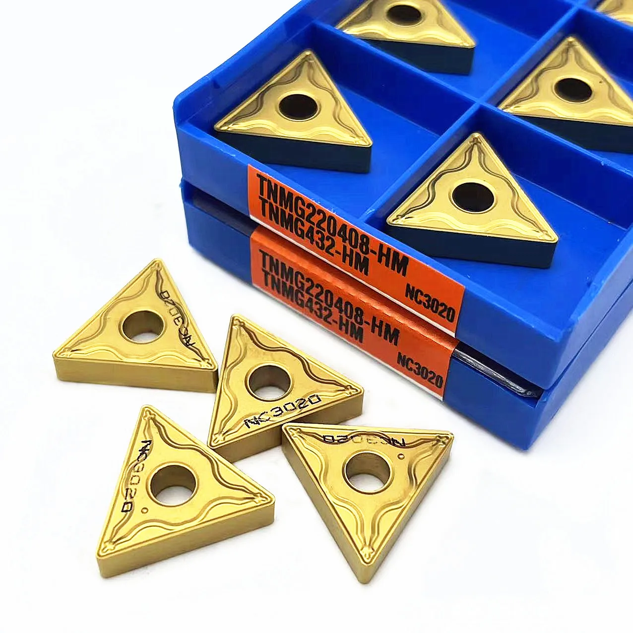 

TNMG160404 TNMG160408 HA PC9030 Lathe Parts Turning Carbide Insert NC Tool U-shaped Drill Groove Cutting TNMG220404 TNMG220408