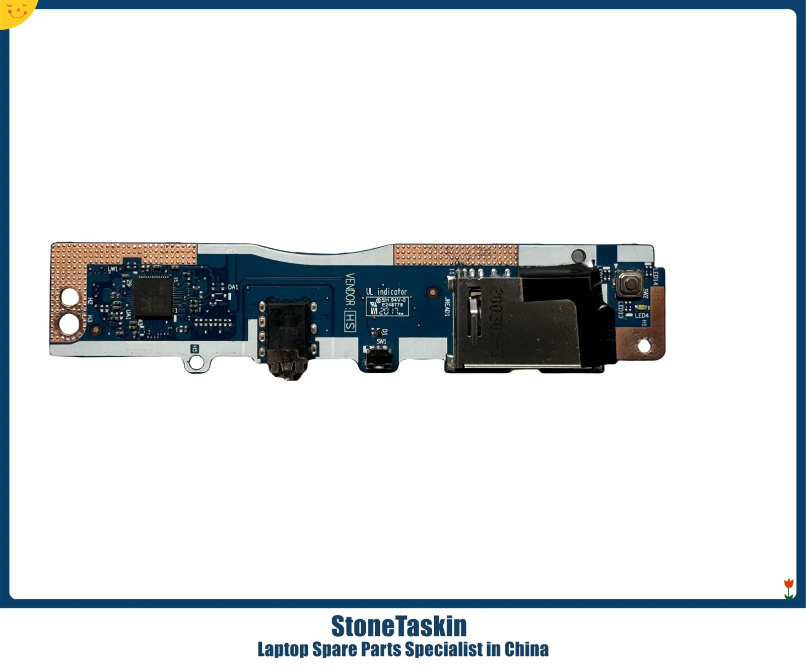 StoneTaskin 파워 IO 오디오 보드, 단추 W 케이블, PK343008M00 NS-C782 GS552 NBX0001SA00, Lenovo Ideapad 3-15IIL05 3-15IML05