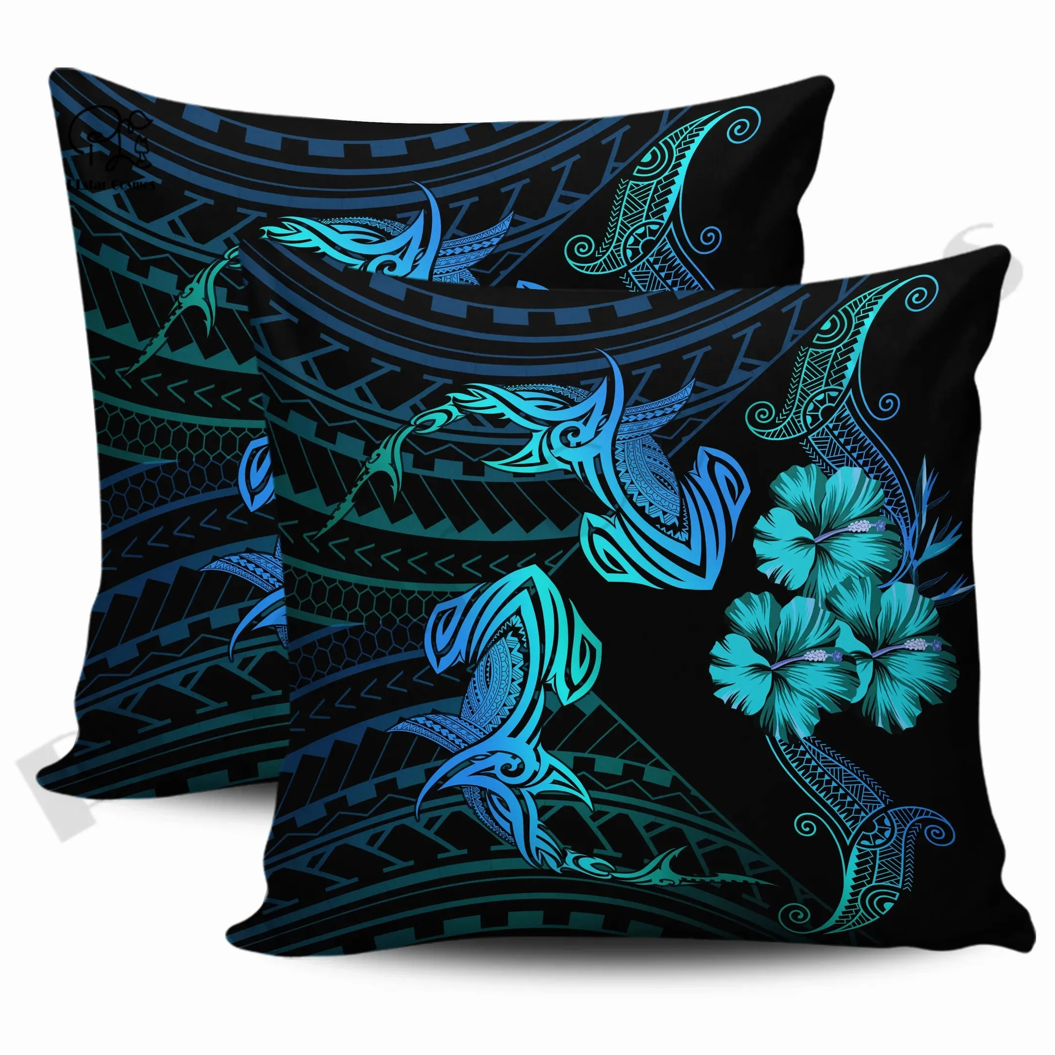 

Ocean Tropical Style Funny Newest Home Bed Pillow Case Polyester Decorative Pillowcases Sofa Throw Pillow Cover Style-1