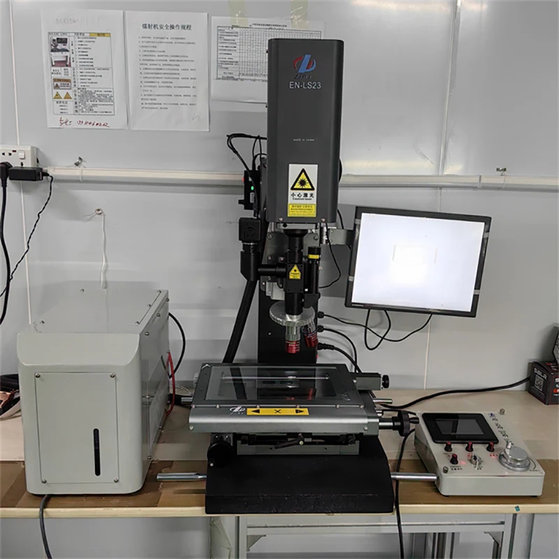 LY-ZJMY Separated Or All-In-One EN-LS23 EN-LS23P High-Energy OLED LCD circuit ITO Conductive Coating Restore Pulsed Laser Welder 3