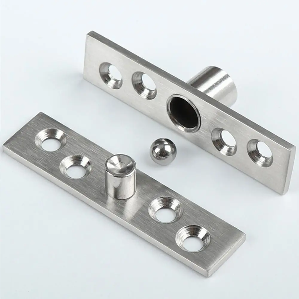 

75mm-150mm Door Pivot Hinge Up and Down 360 Degree Rotation Location Shaft Stainless Steel Heavy Duty
