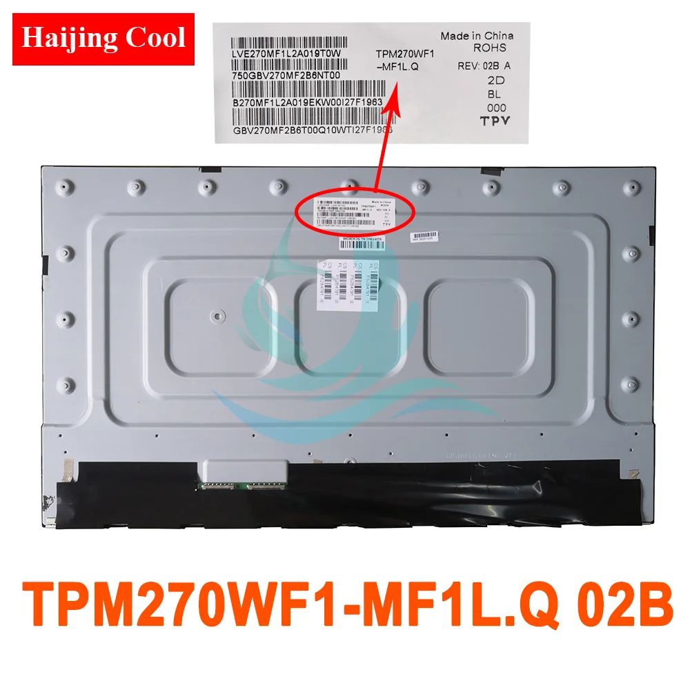 AOC 27 дюймов Оригинальный Плоский ЖК-экран TPM270WF1 TPM270WF1-MF1L.Q TPM270WF1 MF1L.Q TPM270WF1 MF1L