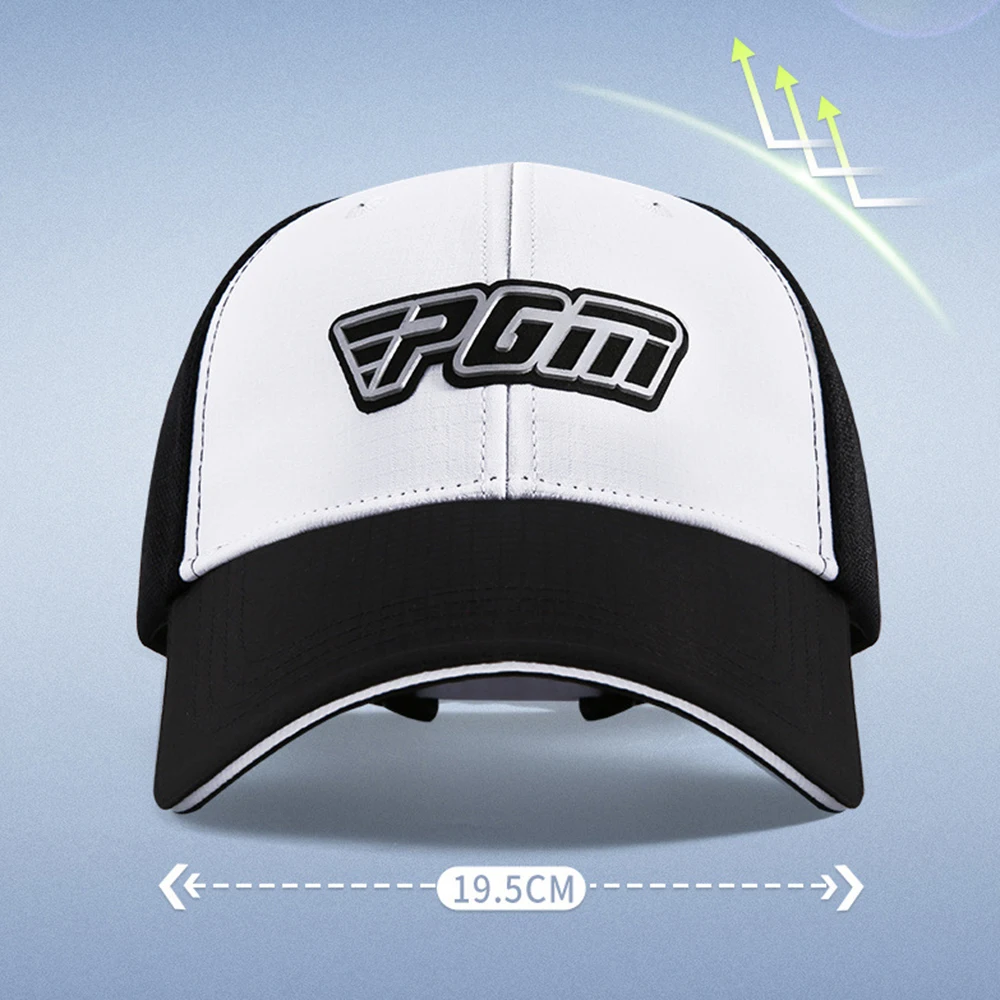 

PGM Children'S Baseball Cap Golf Cap Adjustable Children'S Outdoor Sunshade Hat With Breathable Mesh Uv Resistant Children'S Hat