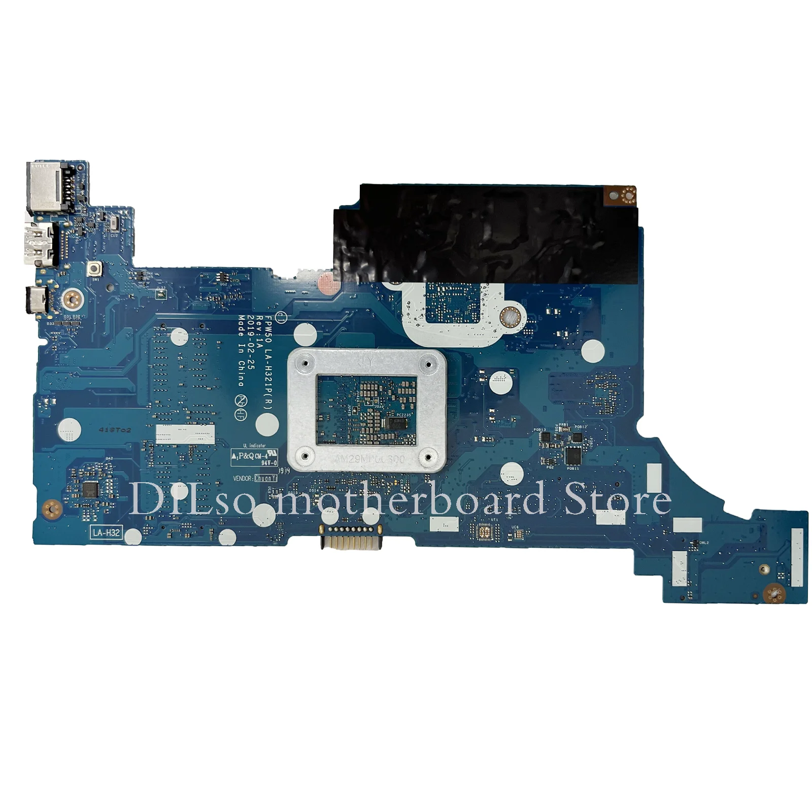 KEFU LA-H321P(R) L51984-601 L61562-601 Mainboard For HP 15S-DU 15-DW 15S-DR Laptop Motherboard W/I3-7020U I5-7200U I7-7500U UMA
