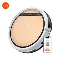 Robot aspirateur et serpillière ILIFE V5s Ultra, aspiration 4000 Pa, contrôle par application/télécommande, création de cartes, programmation des nettoyages 1