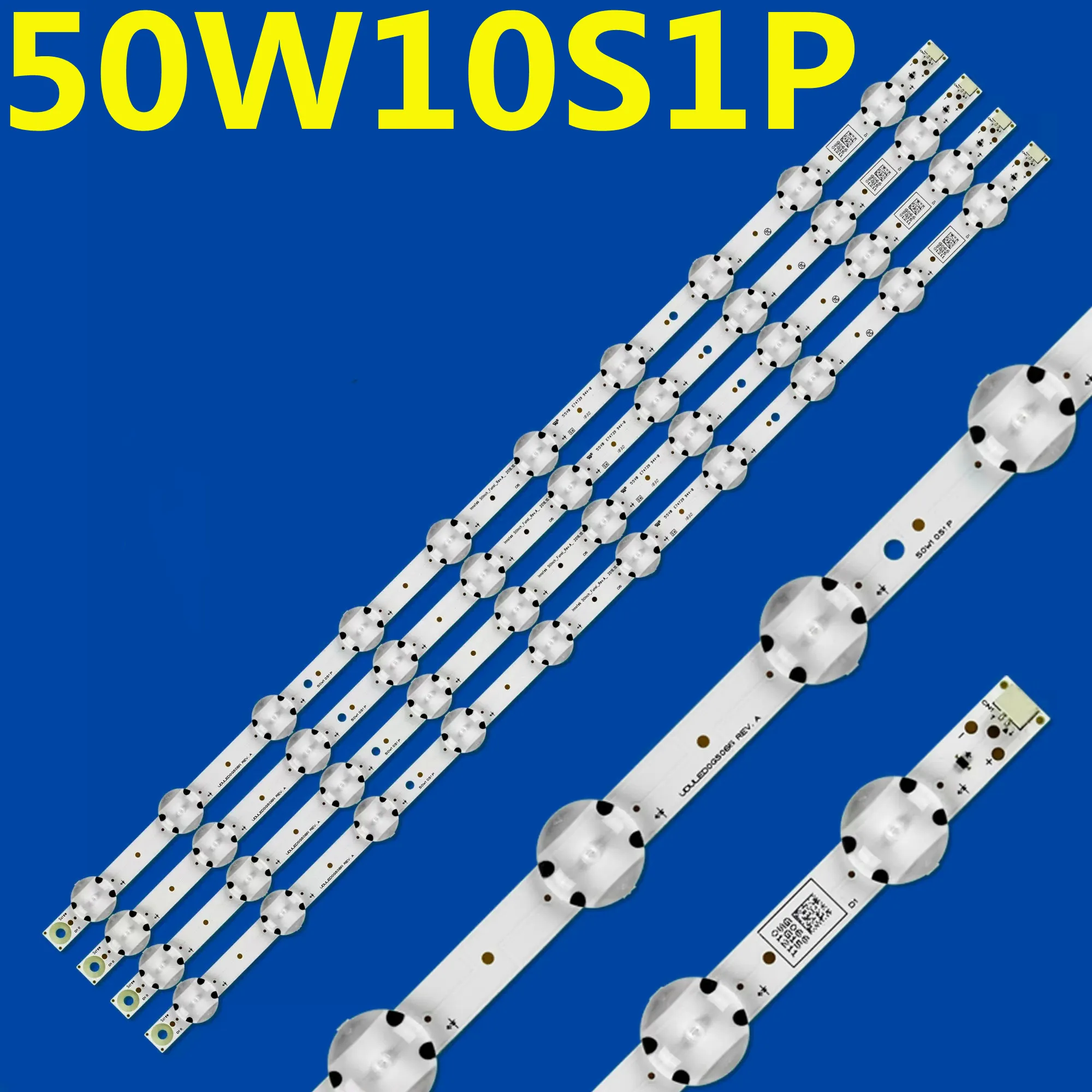 4개 477MM LED 백라이트 스트립 7램프 LIG lnntek 50인치 Fundi_rev.c 50W10S1P UDULED0GS066 50PFL5602/F7 50PFL6902/F7 FW50C87F