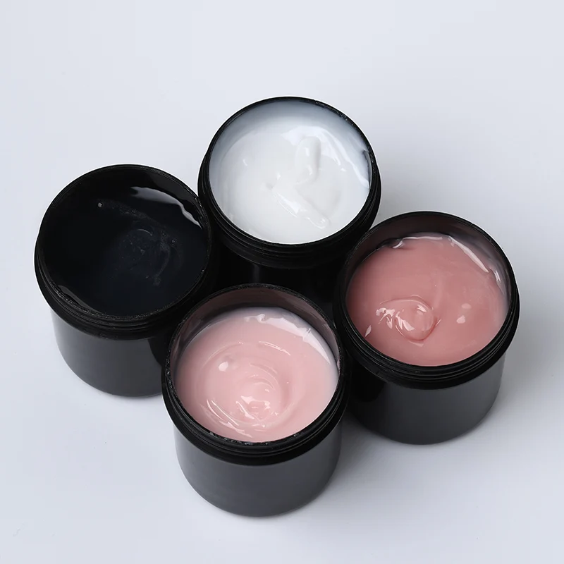 MSHARE 150ml Acrygel HEMA TPO-frei Nude Milky Pink Clear Poly Nagelgel Aufbau- und Verlängerungsgel Salonqualität Großpackung – Detail 14