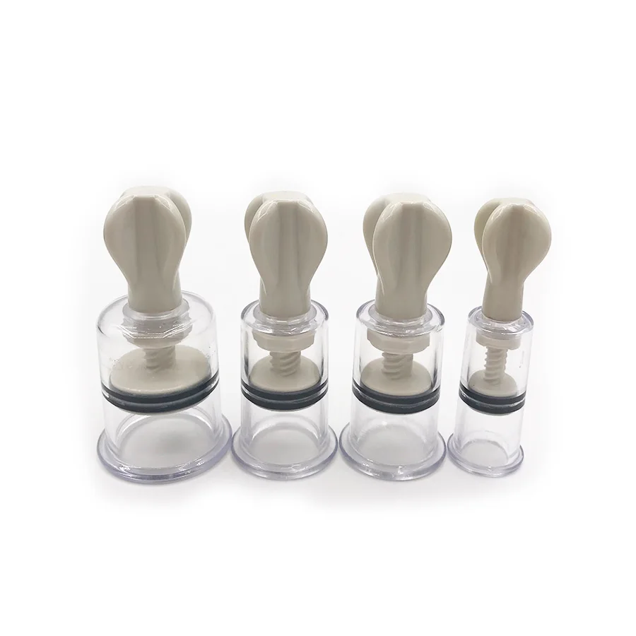 Vacuum Cupping Device Manual Rotating Cupping Vacuum Suction Cup Breast Nipple Sucker Body Massager Anti Cellulite Massager 1PC