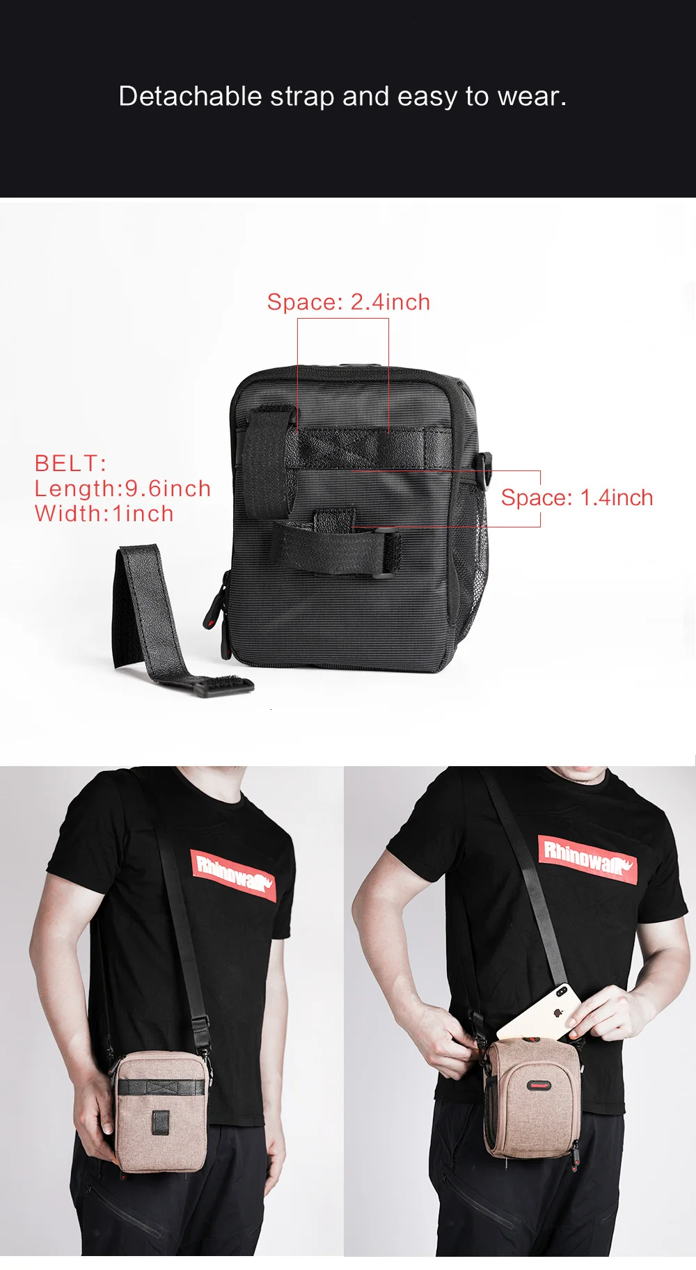 Rhinowalk 2019 Multi-Functional New BIke handlebar Bag (12)