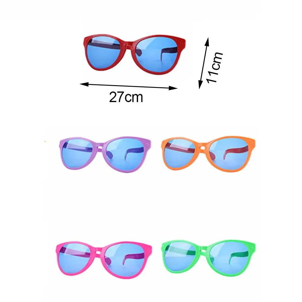 Trendy Masquerade Party Props Large Frame Big Glasses Shades Glow Glasses Square Glasses 6
