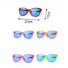 Trendy Masquerade Party Props Large Frame Big Glasses Shades Glow Glasses Square Glasses 6