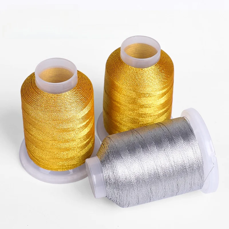 Gold and Silver Thread Braid DIY Beading Tassel Bracelet Material