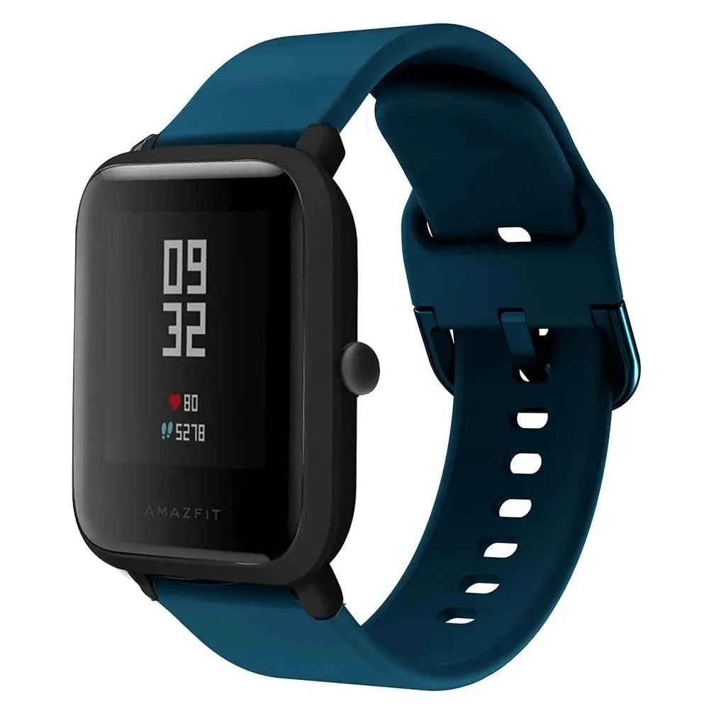 Silicone Sport Watch Band Bracelet - 20mm/22mm