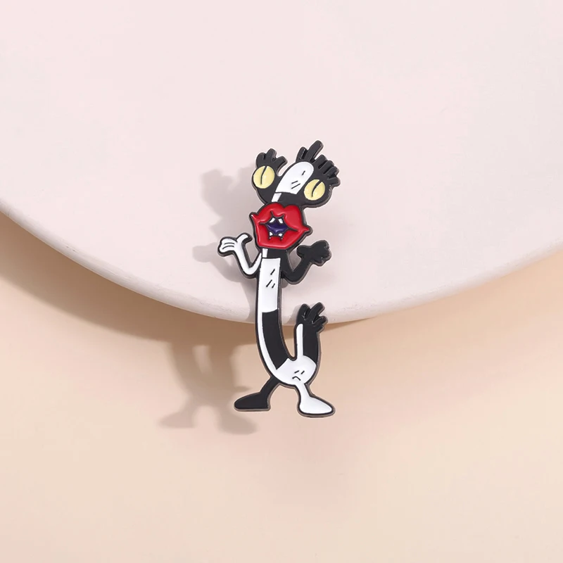 Cartoon Anime Charaktere Emaille Pins benutzer definierte Broschen Revers Abzeichen Tiers chmuck Geschenk für Kinder Freunde – Detail 6