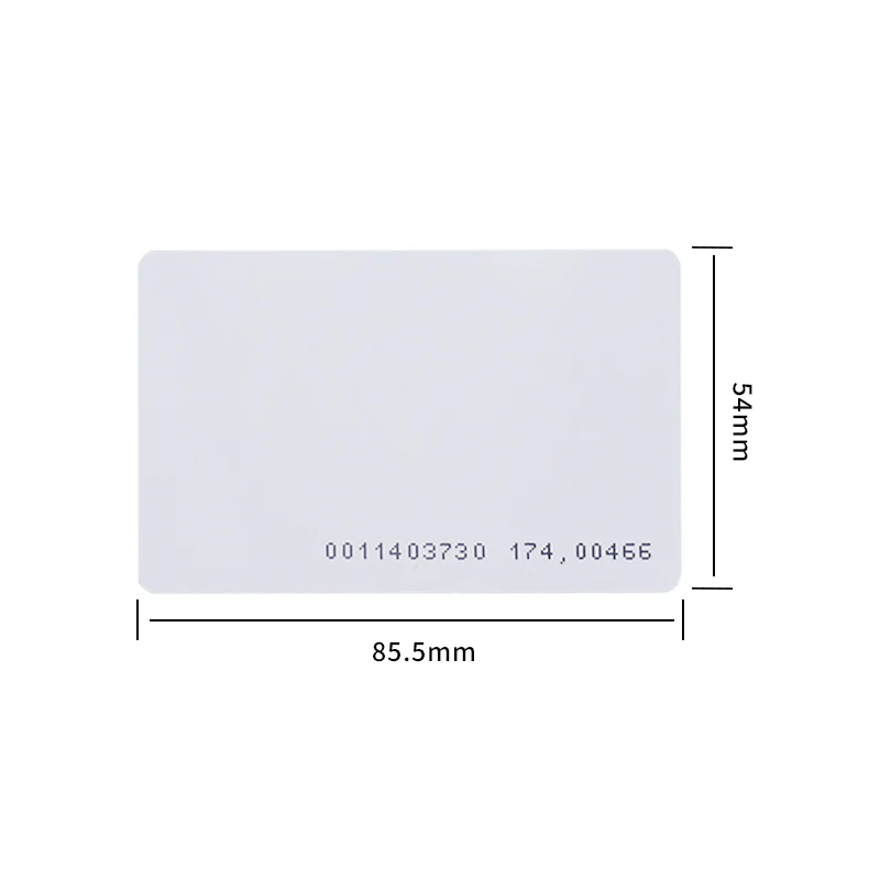10pcs TK4100 125kHz RFID Cards RFID Proximity ID Cards Token Tag Key Card for Access Control System and Attendance 5